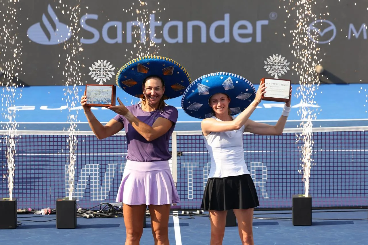 🎾 Cristina Bucsa se proclama campeona de dobles en Guadalajara