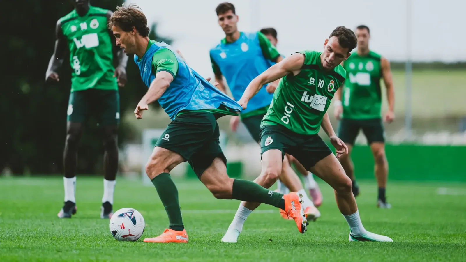 Andrés Martín vuelve a entrenar con el grupo tras su lesión de rodilla