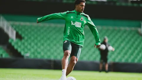 Pedro Felipe en un momento del entrenamiento antes de retirarse.
